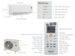 Máy lạnh Panasonic Inverter 1 HP CU/CS-PU9AKH-8