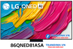 Tivi LG 86QNED81ASA | Smart Tivi QNED LG AI 4K 86 inch