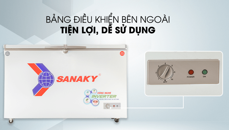 Nút điều chỉnh nhiệt độ bên ngoài tiện ích