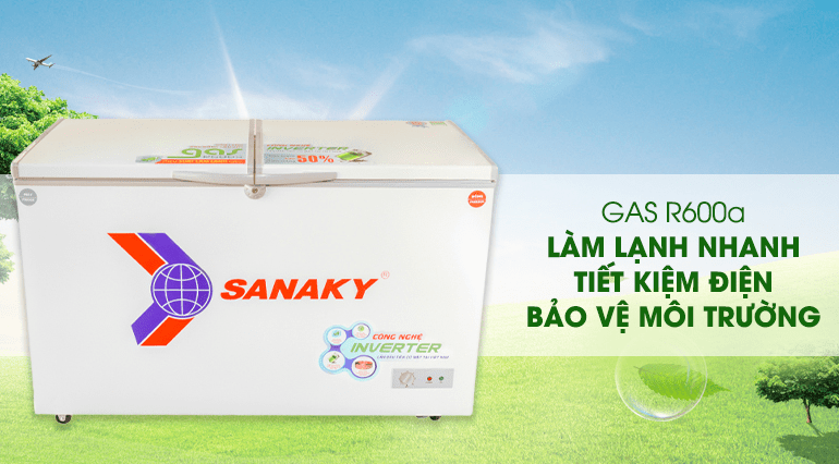 Gas R600a sử dụng an toàn, làm lạnh nhanh