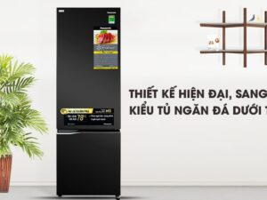2. Tủ lạnh Panasonic NR-BC360QKVN với kiểu dáng hiện đại, sang trọng