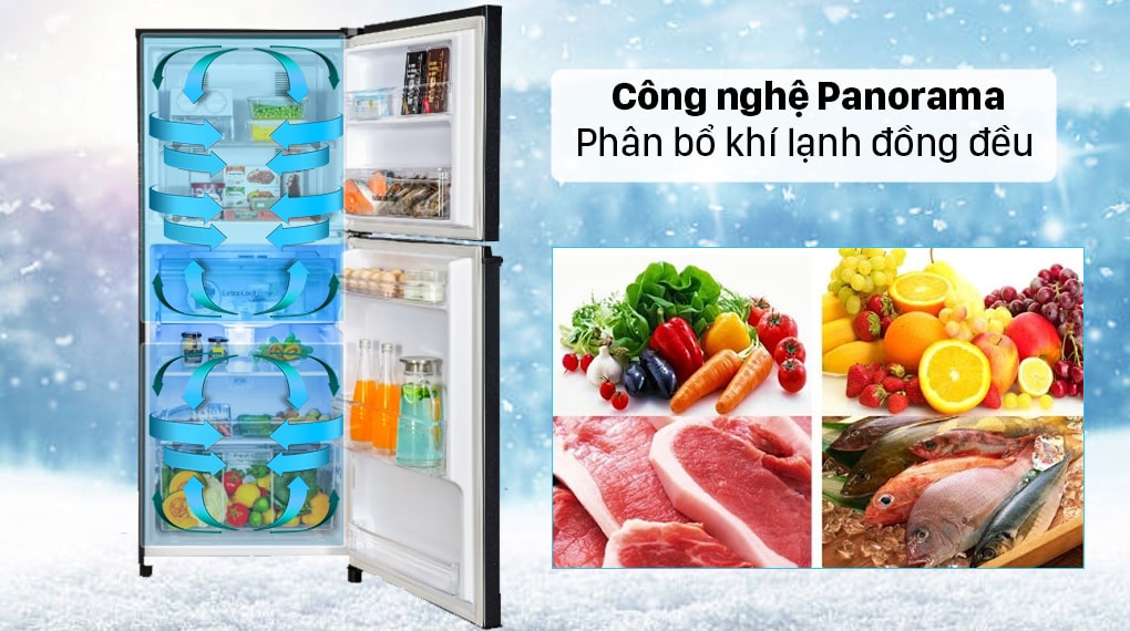 Phân bổ đều khí lạnh đến mọi ngóc ngách nhờ hệ thống làm lạnh Panorama