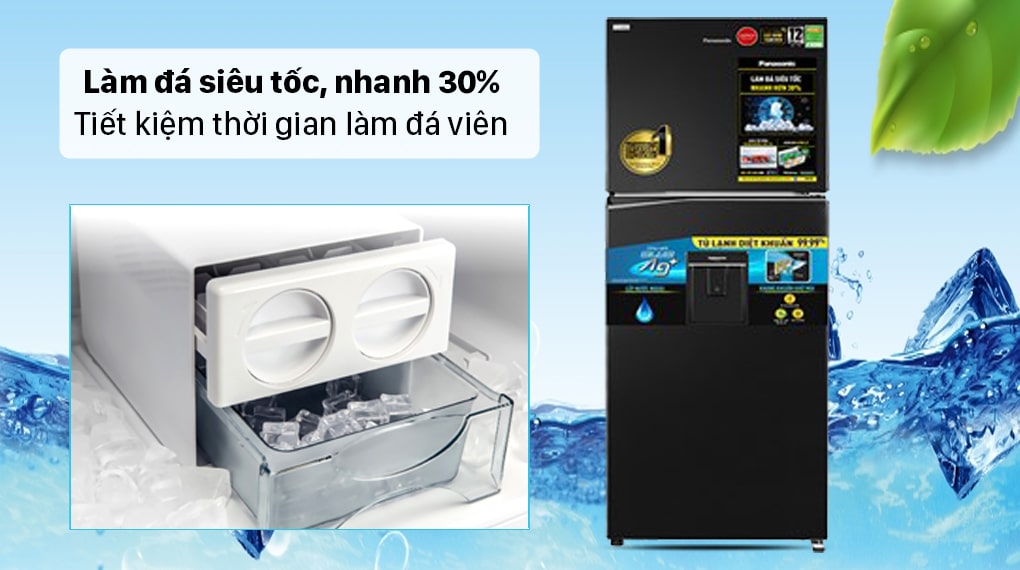 Tính năng làm đá siêu tốc, nhanh hơn 30% trên tủ lạnh
