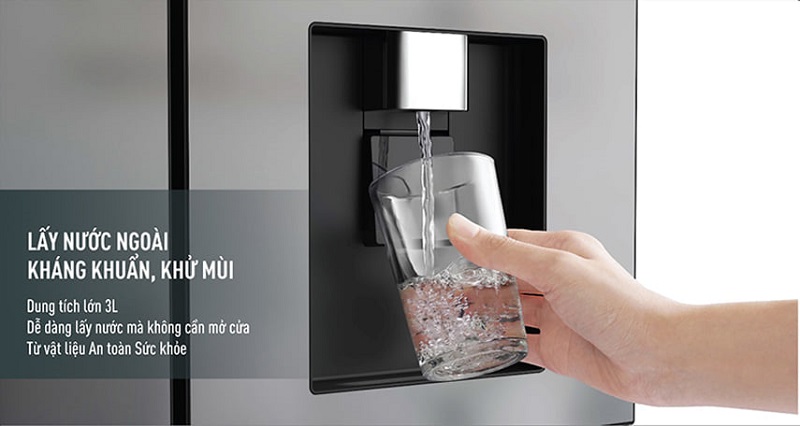 Lấy nước ngoài kháng khuẩn, khử mùi không phải mở cửa tủ
