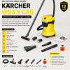 Máy hút bụi công nghiệp Karcher WD3 V Car