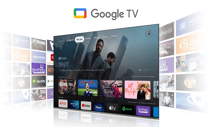 Google Tivi TCL 4K 65inch 65P638 10 1