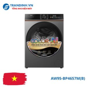 Máy giặt Aqua AW95-BP4657M(B) | 9.5kg cửa ngang Inverter