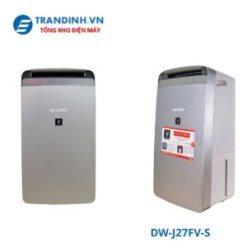 Máy lọc không khí Sharp DW-J27FV-S và hút ẩm 67m2