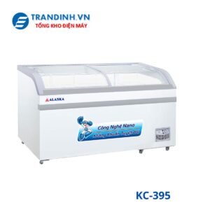 Tủ đông kính Alaska KC-395 | 500L 1 ngăn 2 cánh