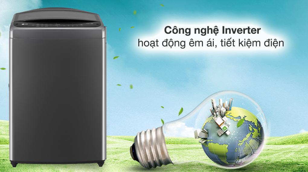 Máy giặt LG Inverter 16 kg TV2516DV3B 7 Máy giặt LG TV2516DV3B tiết kiệm điện Smart Inverter