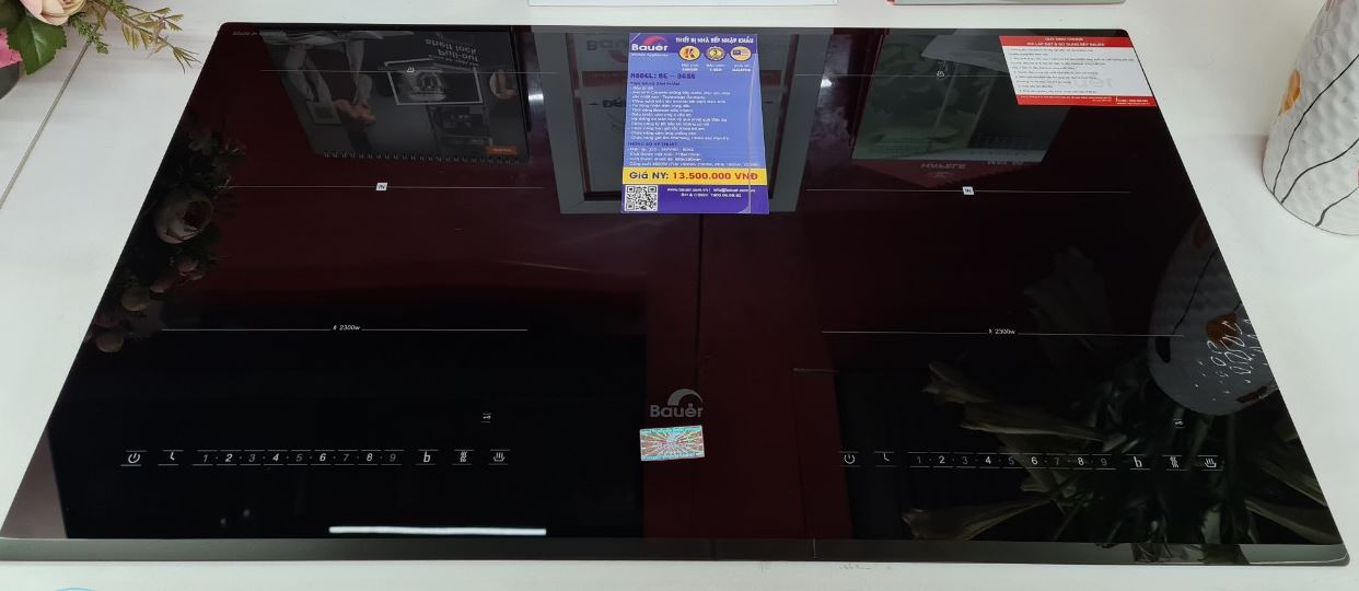 4. Bếp từ Bauer BE 36SS được trang bị với công nghệ Inverter giúp tiết kiệm điện đến 60%