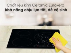 2. Mặt bếp từ Electrolux LIT60342 làm bằng kính Schott Ceran