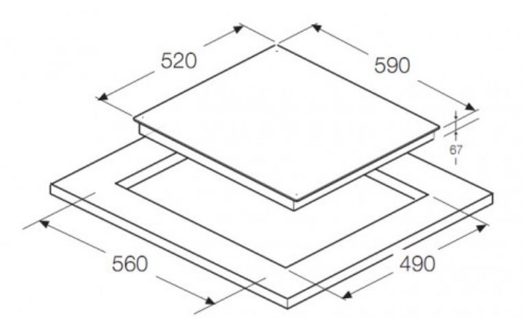Bếp từ Hafele HC-I603B 536.01.601 2 5. Thông tin sản phẩm bếp từ Hafele HC-I603B 536.01.601