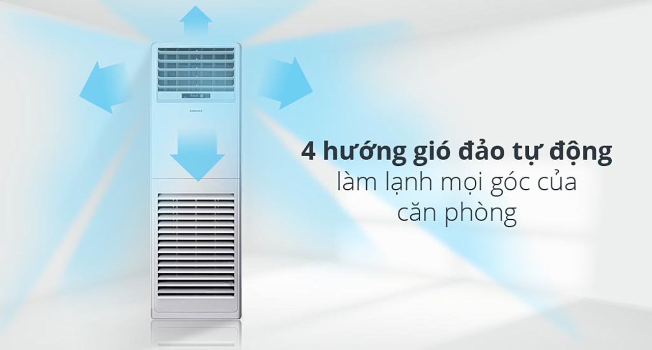 Điều hòa tủ đứng Samsung AC036KNPDEC/SV 36.000BTU 1 chiều inverter