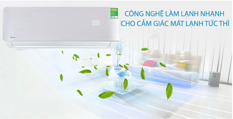 3. Chế độ Turbo giúp làm lạnh nhanh chóng