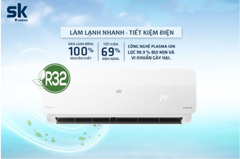 Điều hòa 18000BTU Sumikura APO-180/Citi làm mát siêu tốc