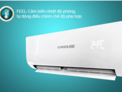 5. Điều hòa Sunhouse SHR-AW09C210 có cảm biến nhiệt độ tự động điều chỉnh nhiệt độ thông minh
