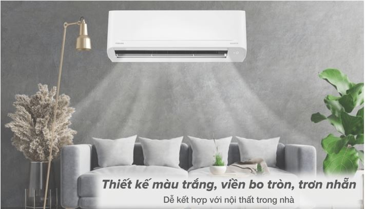 Điều hòa Toshiba RAS-H10C4KCVG-V 9000 BTU 4 Điều hòa Toshiba RAS-H10C4KCVG-V 9000 BTU - Máy lạnh Toshiba sở hữu hiết kế hiện đại và tinh tế