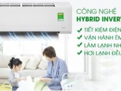2. Điều hòa Toshiba RAS H13C3KCVG-V tiết kiệm điện năng tối ưu với công nghệ Hybrid Inverter