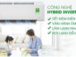 2. Điều hòa Toshiba RAS-H18C3KCVG-V sở hữ công nghệ Hybrid Inverter siêu tiết kiệm điện