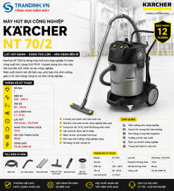 Máy hút bụi công nghiệp Karcher NT 70/2