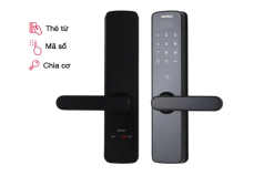 Khoá cửa điện tử Hafele DL7000 - Mã số, thẻ từ