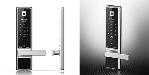 1. Khóa cửa điện tử Hione H-5490 thiết kế sang trọng hiện đại