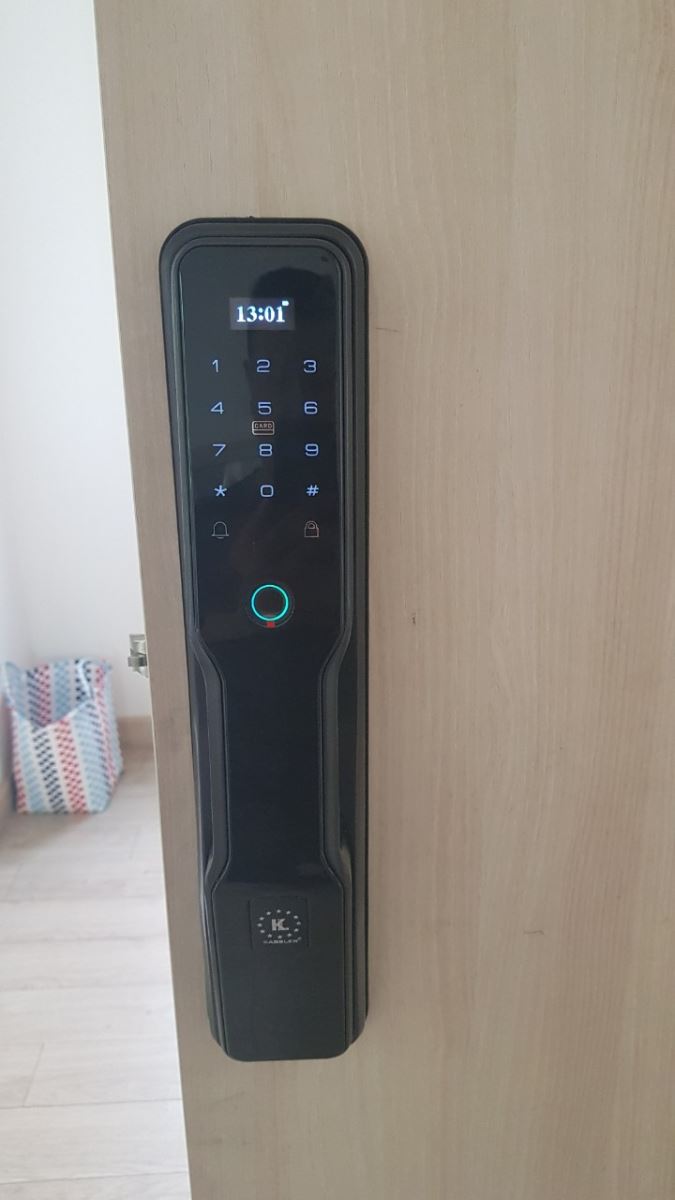 Khoá vân tay Kassler KL-868 lắp đặt cho nhiều kiến trúc nhà và chất liệu cửa