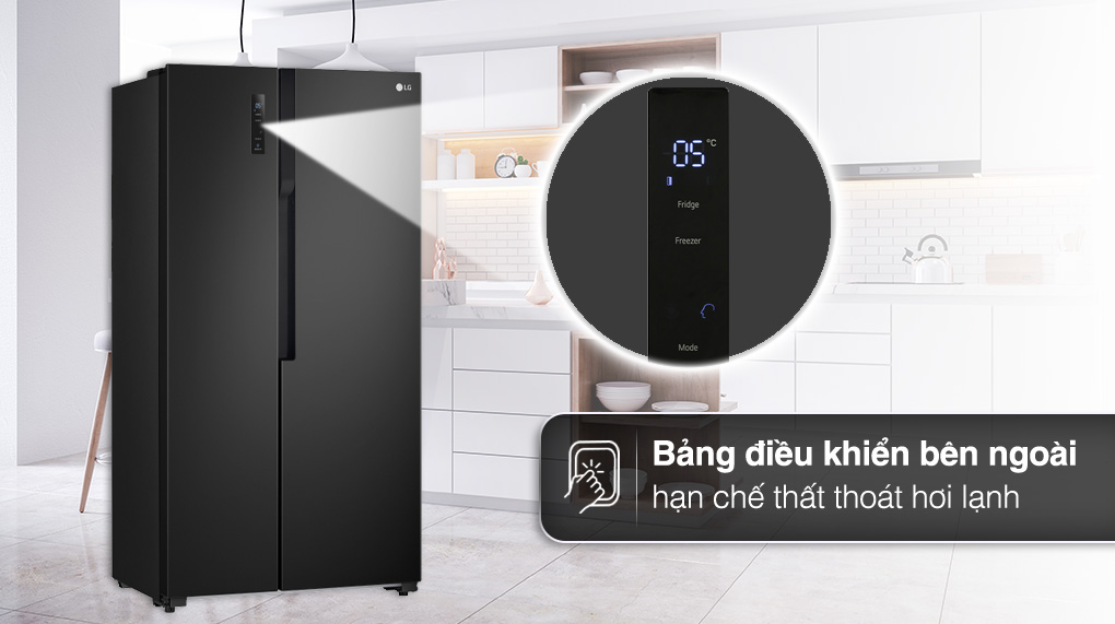 Bảng điều khiển bên ngoài vô cùng tiện lợi