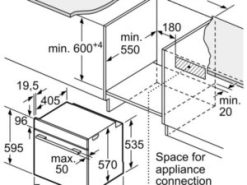 4. Thông tin kỹ thuật lò nướng Bosch HBG5370B0