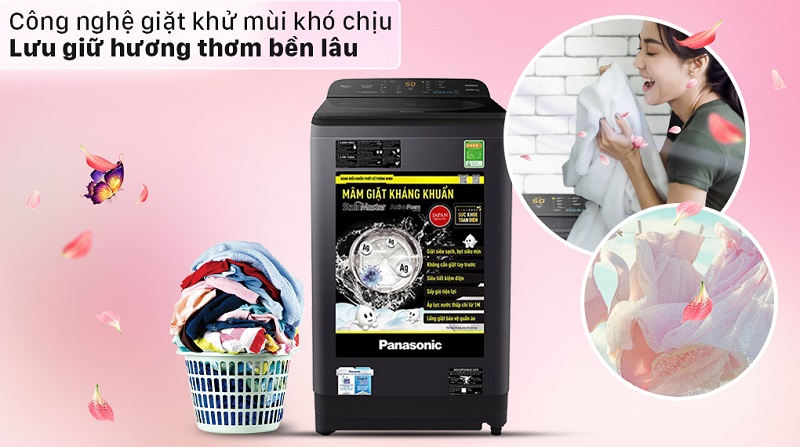 Giữ hương thơm bền lâu trên quần áo nhờ chế độ giặt khử mùi khó chịu
