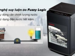 Công nghệ suy luận ảo Fuzzy Logic tự động cân chỉnh lượng nước và thời gian giặt - Máy giặt Toshiba 9 kg AW-M1000FV(MK)