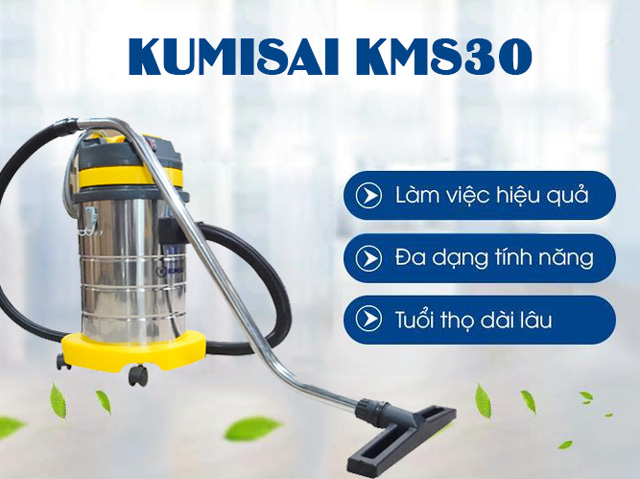 Máy hút bụi công nghiệp Kumisai KMS 30