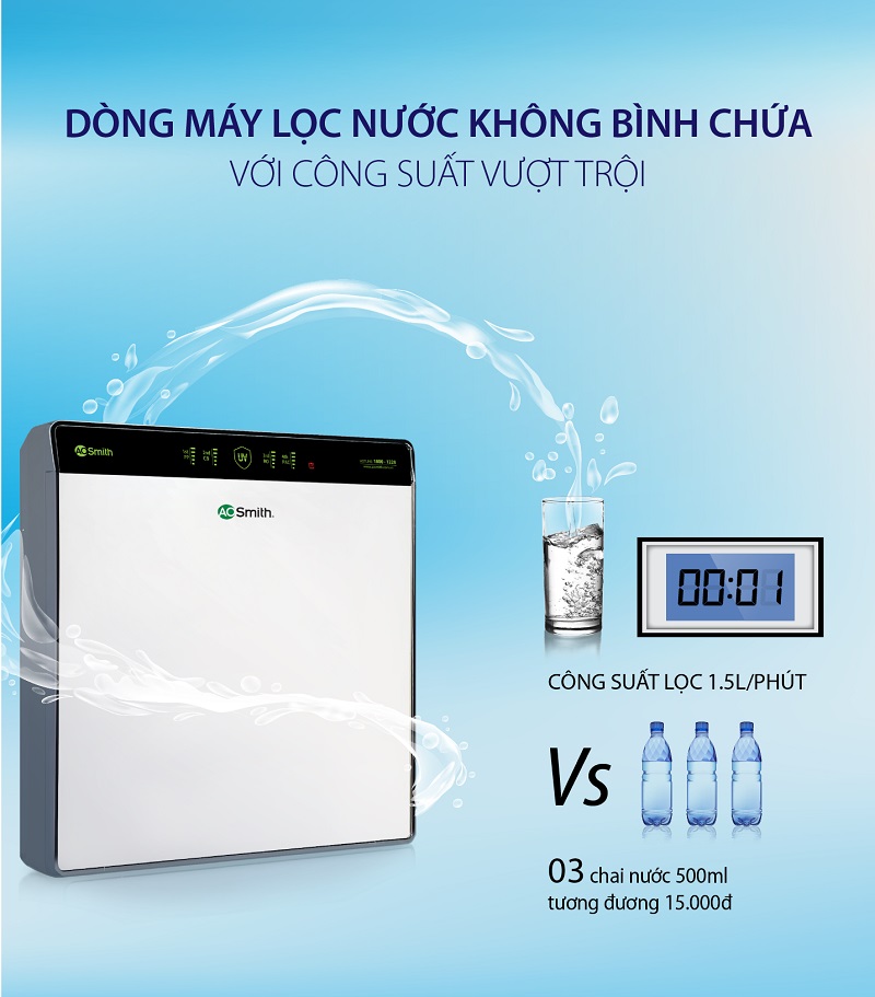 4. Công suất lọc vượt trội