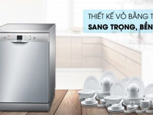 1. Máy rửa bát Bosch thiết kế sang trọng, hiện đại