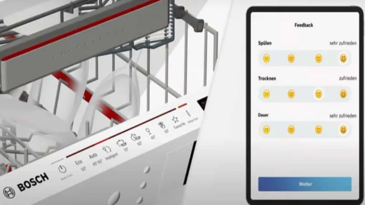 Máy rửa bát Bosch SMV8YXC03E 9 8. Kết nối và điều khiển máy rửa bát từ xa