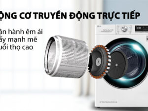 2. Vận hành êm ả không gây ồn ào của LG DVHP09W.
