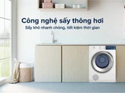 Máy sấy thông hơi Electrolux 8.5 kg EDS854J3WB - Cơ chế sấy thông hơi