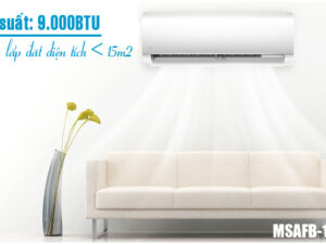 Điều hòa Midea MSAFII-10CRN8 9.000BTU