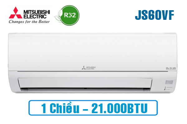 Máy lạnh Mitsubishi Electric 2.5HP MS-JS60VF 3 MS-JS60VF, Điều hòa Mitsubishi electric 21000BTU 1 chiều