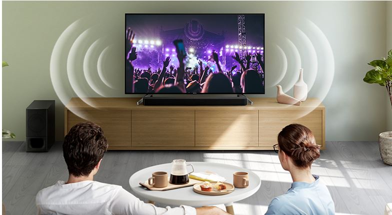 Loa thanh soundbar Sony 2.1 HT-S350 320W 6 Loa soundbar HT-S350 320W cóhiết kế hiện đại, đường nét tinh tế