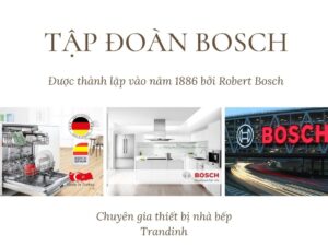 1. So sánh về nguồn gốc máy rửa bát Bosch và Texgio