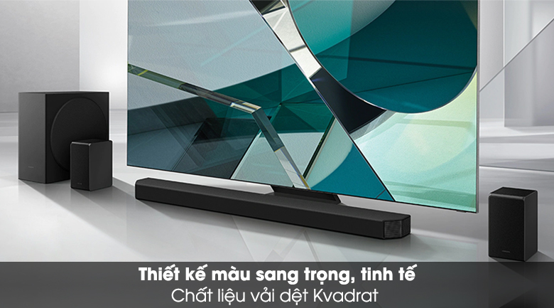  Loa thanh Samsung HW-Q950 mang đến phòng bạn 1 thiết kế đơn giản, thanh lịch, tạo điểm nhấn thêm phần sang trọng