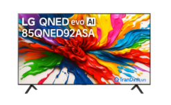 Tivi LG 85QNED92ASA | Smart Tivi QNED evo LG AI 4K 85 inch