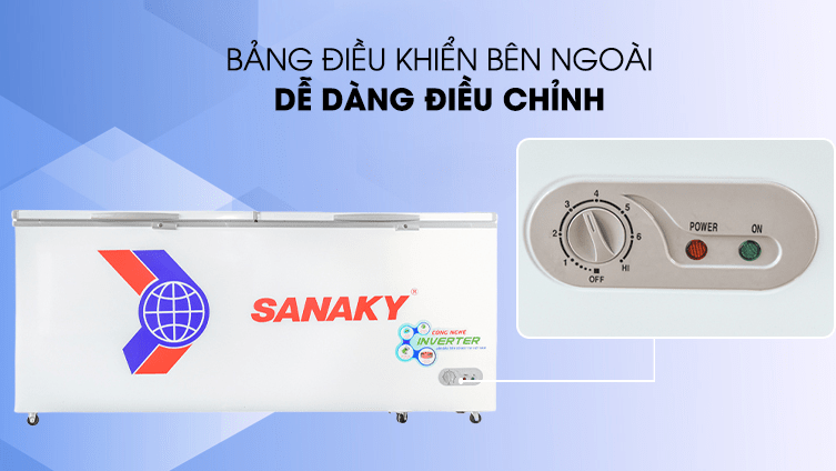 Bảng điều khiển đặt ở bên ngoài tủ thao tác dễ dàng VH-8699HY3