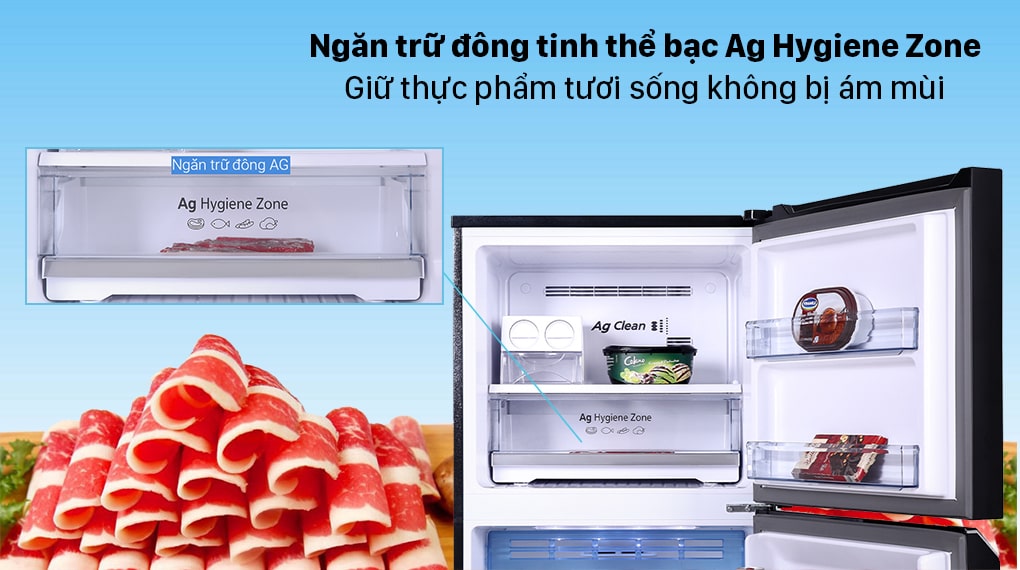 5. Ngăn trữ đông Ag Hygiene Zone giữ thực phẩm không bị ám mùi