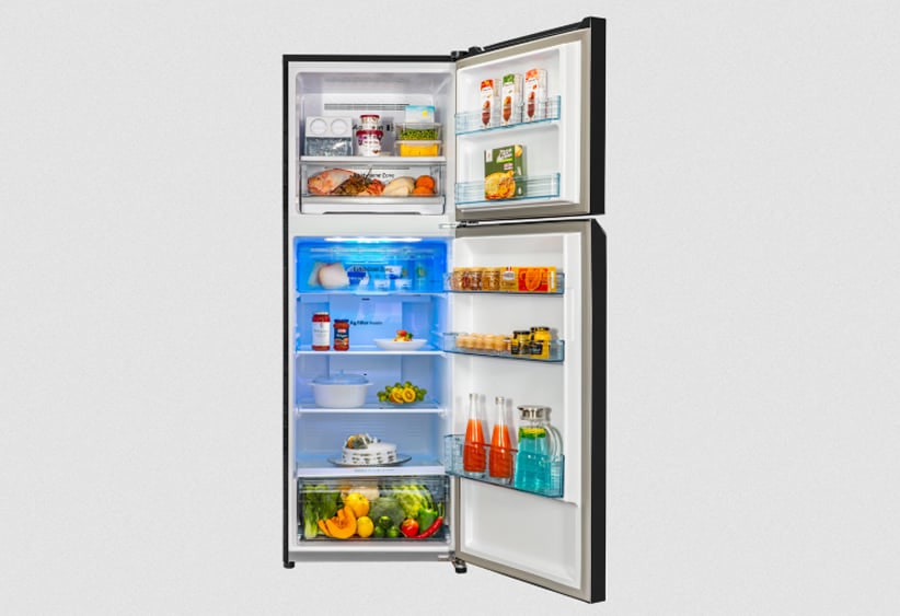2. Dung tích sử dụng 306 lít phù hợp gia đình có từ 2-3 người