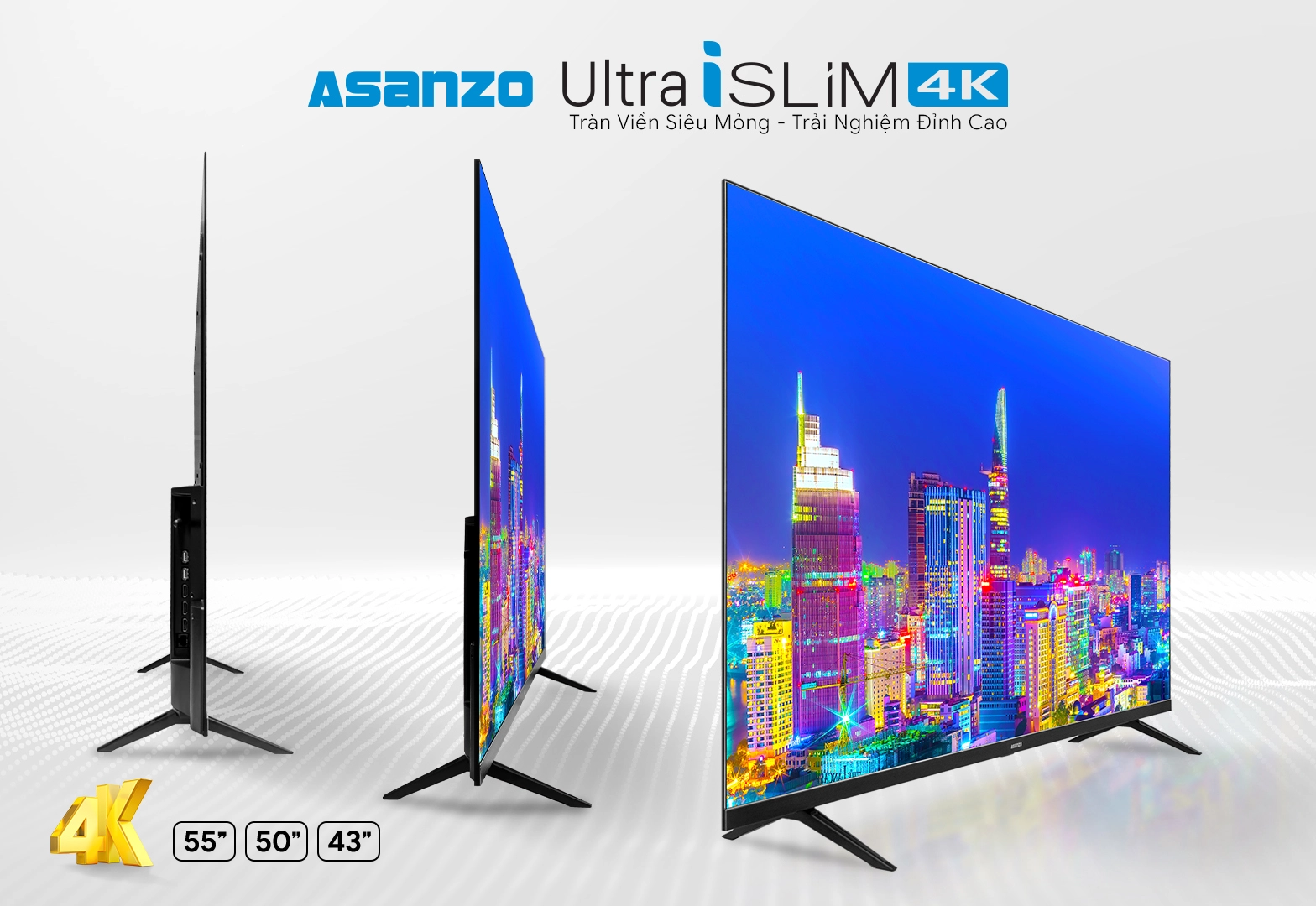 Smart Tivi Asanzo Islim Pro 4K 50 Inch - 50U72 5 1 73