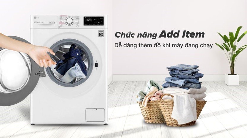 Máy giăt LG 11 kg Inverter FV1411S4WA 11 Tiện ích sử dụng máy giặt LG 11 Kg FV1411S4WA