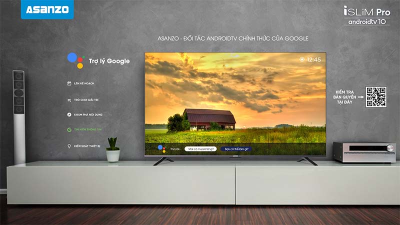 Smart Tivi Asanzo LED 4K 55 Inch 55U81 10 50u71 5